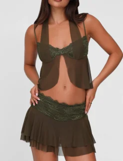 Tiger Mist Shorts|Skirts<ADELINA MINI SKIRT