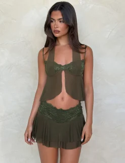 Tiger Mist Sets|Tops<ADELINA TOP