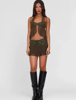 Tiger Mist Sets|Tops<ADELINA TOP