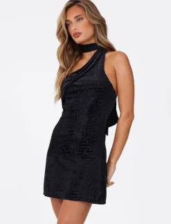 Tiger Mist Dresses<ALLIRA BURNOUT MINI DRESS 2.0