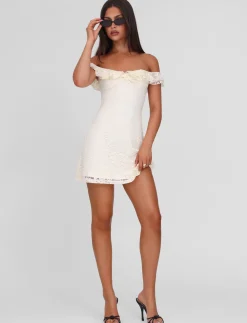 Tiger Mist Dresses<DENALI LACE MINI DRESS