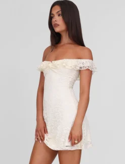 Tiger Mist Dresses<DENALI LACE MINI DRESS