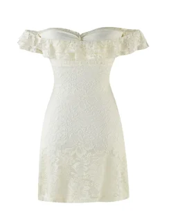 Tiger Mist Dresses<DENALI LACE MINI DRESS