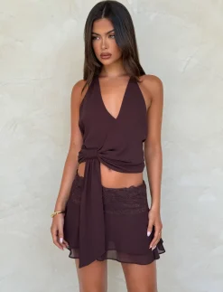 Tiger Mist Skirts|Sets<INDIGO MINI SKIRT
