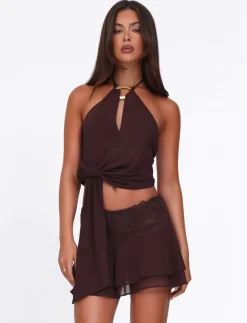Tiger Mist Sets|Tops<INDIGO TOP