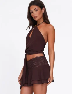 Tiger Mist Sets|Tops<INDIGO TOP