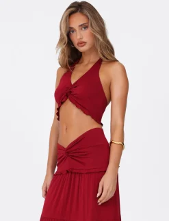 Tiger Mist Sets|Tops<KATYA HALTER TOP