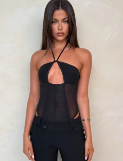 Tiger Mist Tops<MELANIA BODYSUIT