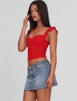 Tiger Mist Skirts<MICHAYLA MINI SKIRT