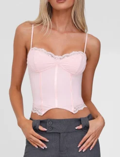 Tiger Mist Tops<NILA CORSET TOP
