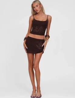 Tiger Mist Sets|Skirts<OCTAVIA MINI SKIRT