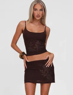 Tiger Mist Sets|Skirts<OCTAVIA MINI SKIRT