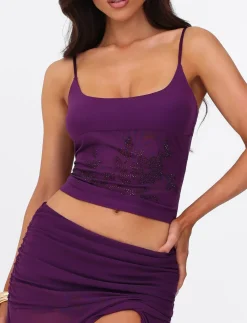 Tiger Mist Sets|Tops<OCTAVIA TOP