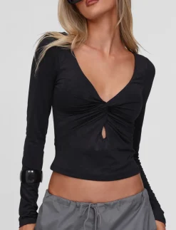 Tiger Mist Tops<SAFFIRA LONG SLEEVE TOP