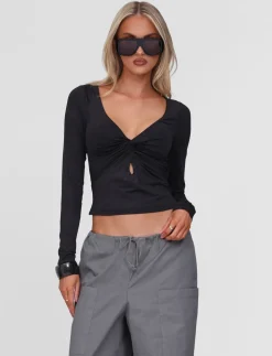 Tiger Mist Tops<SAFFIRA LONG SLEEVE TOP