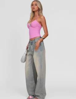 Tiger Mist Pants<ZANTHE JEAN